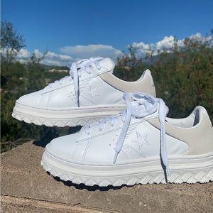New Platform Pro Leather x2 OX ⭐️ One Star ⭐️ Converse Sneakers